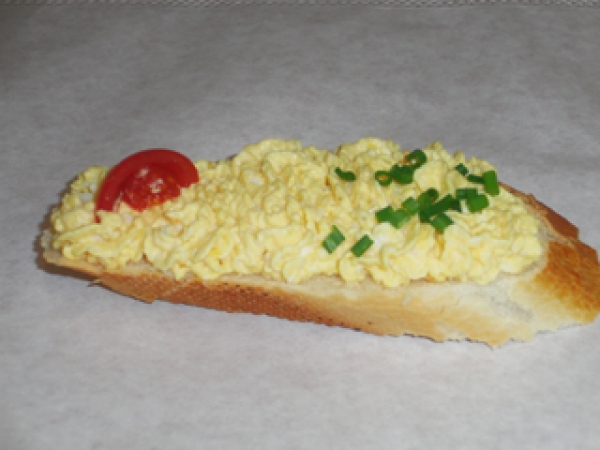 Eiaufstrich - Weißbrot