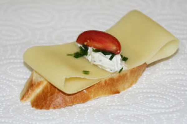 Käsebrot - Weißbrot