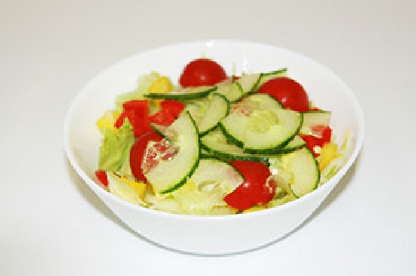 Natur-Salat + Joghurtdressing