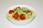 Natur-Salat + Joghurtdressing